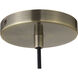 Sol 1 Light 12 inch White Pendant Light Ceiling Light, Globe